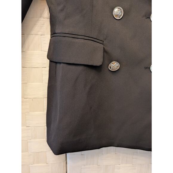 FASHION NOVA PARTY BLAZER RHINESTONES‎ BLINGED OFFICE BUTTONED SIZE L - Picture 4 of 9